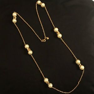 J. Crew Pearl Layer Necklace